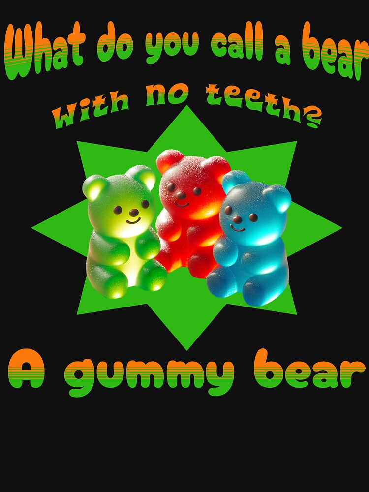 Funny gummy bear by JennyFinns