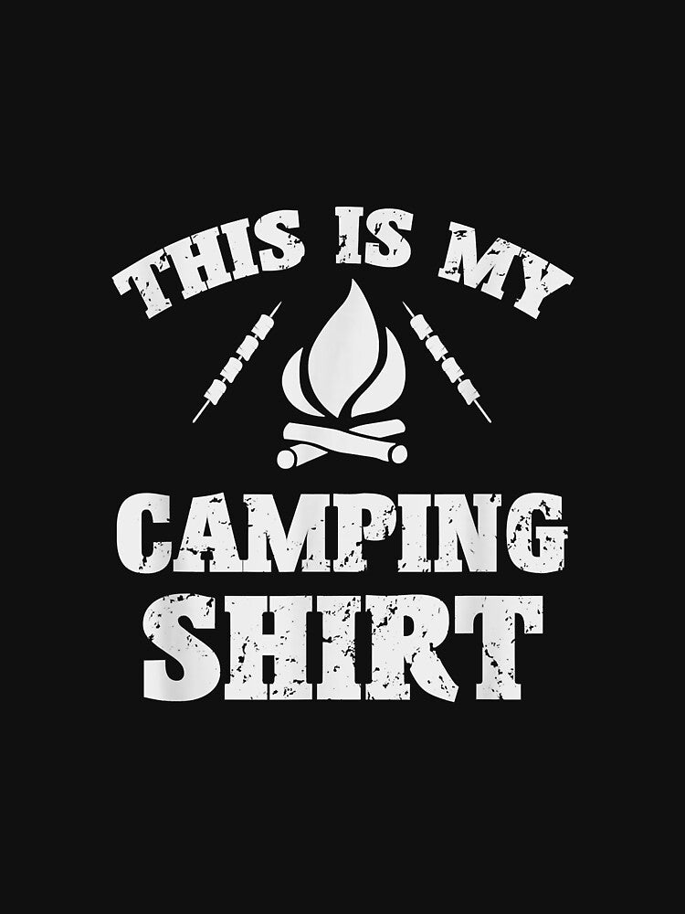 This Is My Camping Shirt Novelty Camper Gift by AbelBahringer