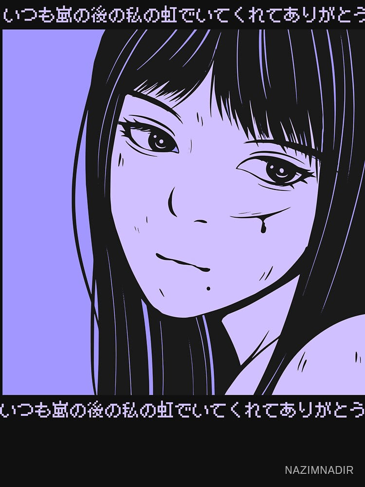 Anime Japanese Streetwear,anime,japanese,streetwear,japan,manga,anime streetwear,otaku,aesthetic,japanese streetwear,anime girl,vaporwave,kanji,cool,cute,retro by NAZIMNADIR