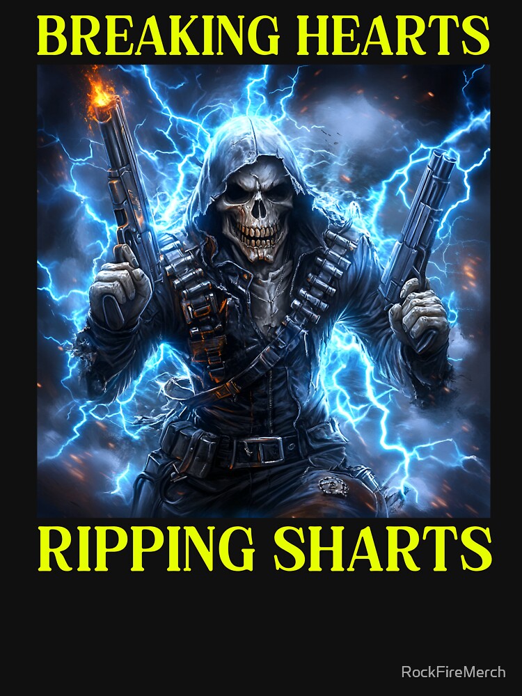 Breaking Hearts Ripping Sharts Oddly Specific by RockFireMerch