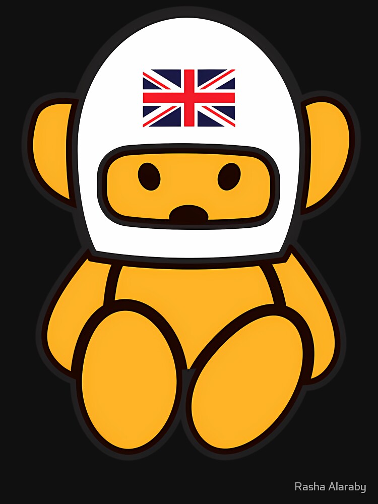 1975 Hesketh Racing Grand Prix team Teddy Bear emblem by Rasha Alaraby