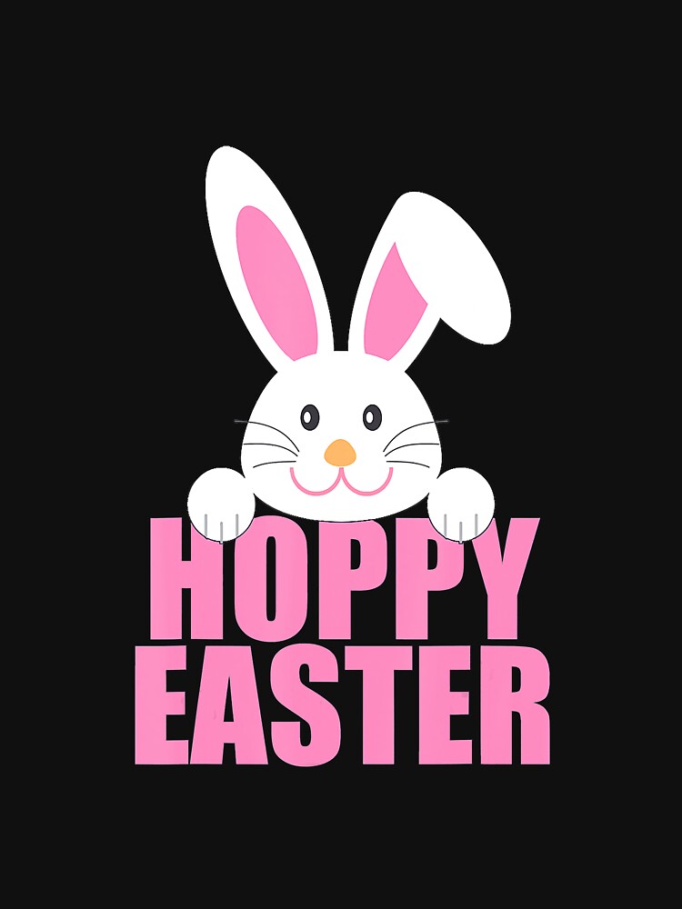 Easter Bunny Pun Hoppy Easter by KiteOfWind