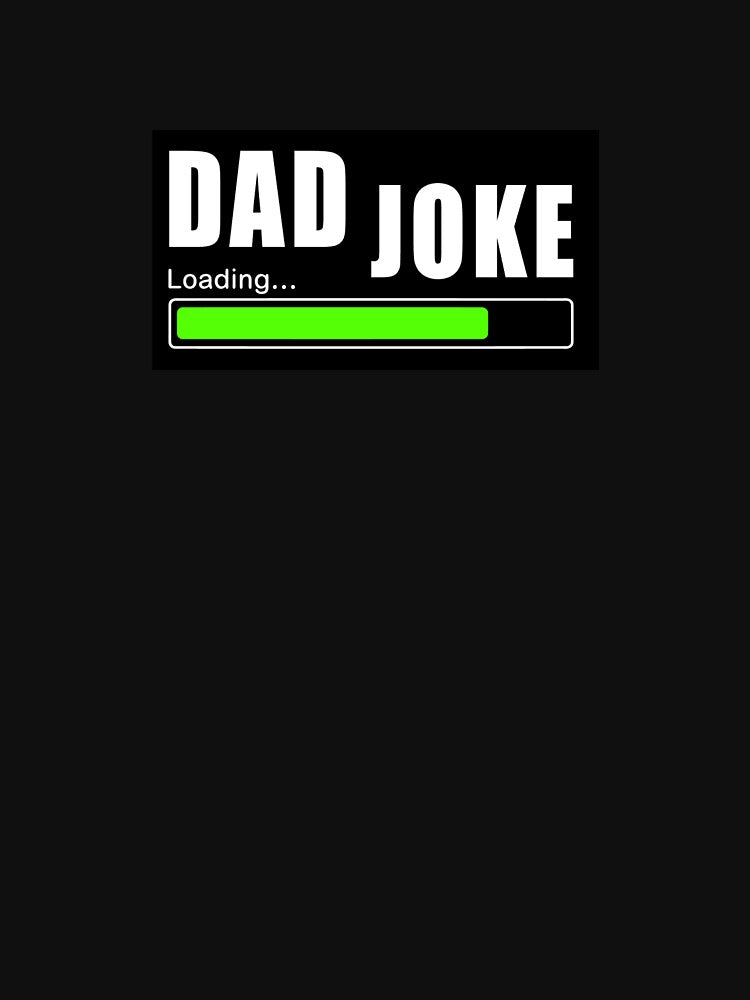Dad Joke Loading - Black Green by Scott Brown