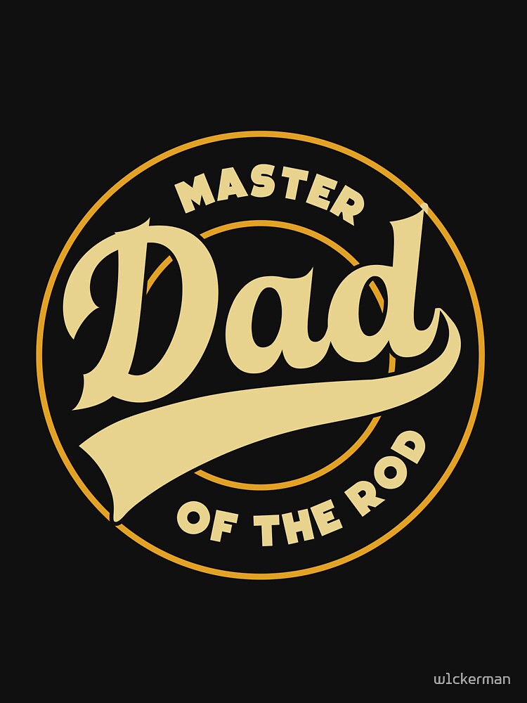DAD fishing fish dad jokes funny fathers day papa pops birthday by w1ckerman