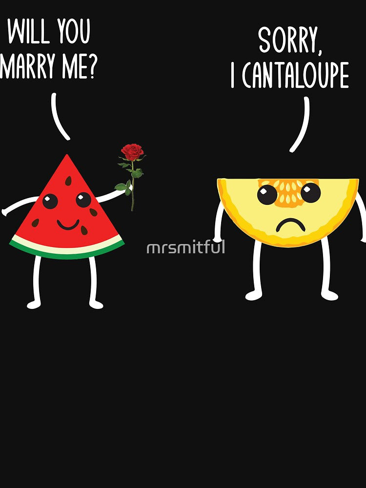 Funny Watermelon Cantaloupe Pun Jokes Humor by mrsmitful