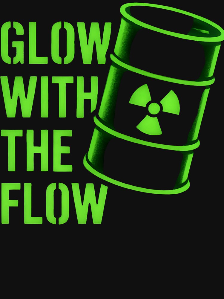 Glow With The Flow – Nuclear Irony Dark Humor by obinmoon