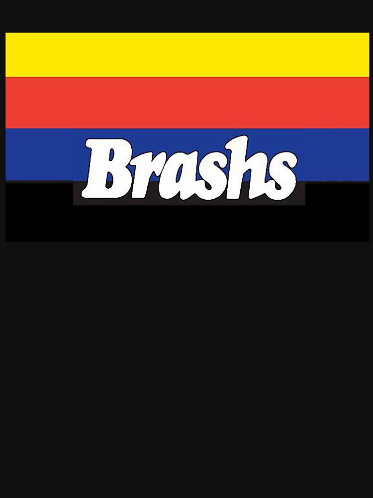 Retro 80s Brashs Logo Design by SoNice1993