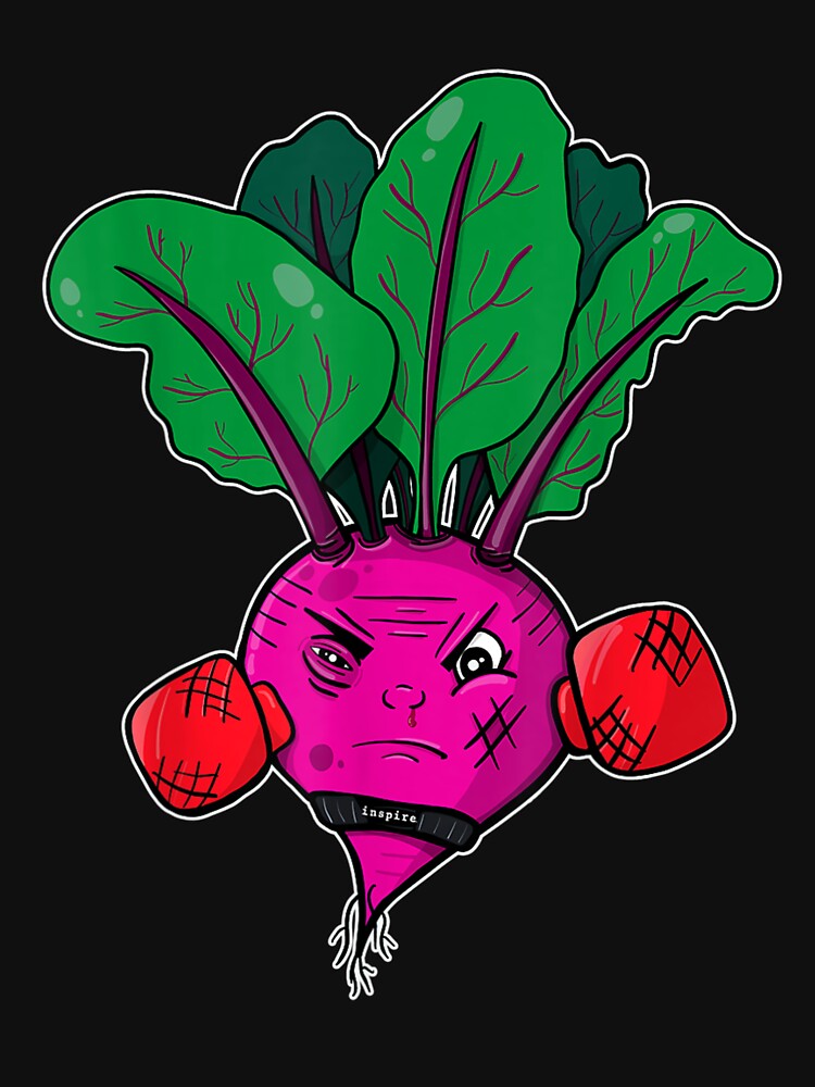 Beet Boxer Sport Farmer's Market Pun Dad Joke Gift by vivanbess