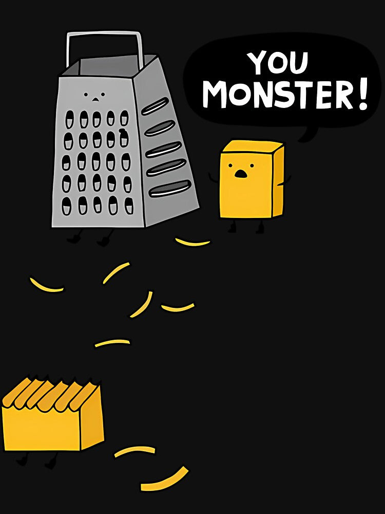You Monster Cheese Pun by hdukiyxgb46