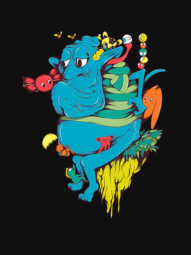 Cartoon Monster by raifordlyssa