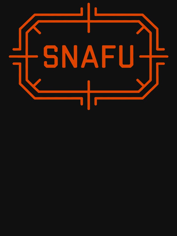 SNAFU – Classic Military Slang Typography by Callsign 84