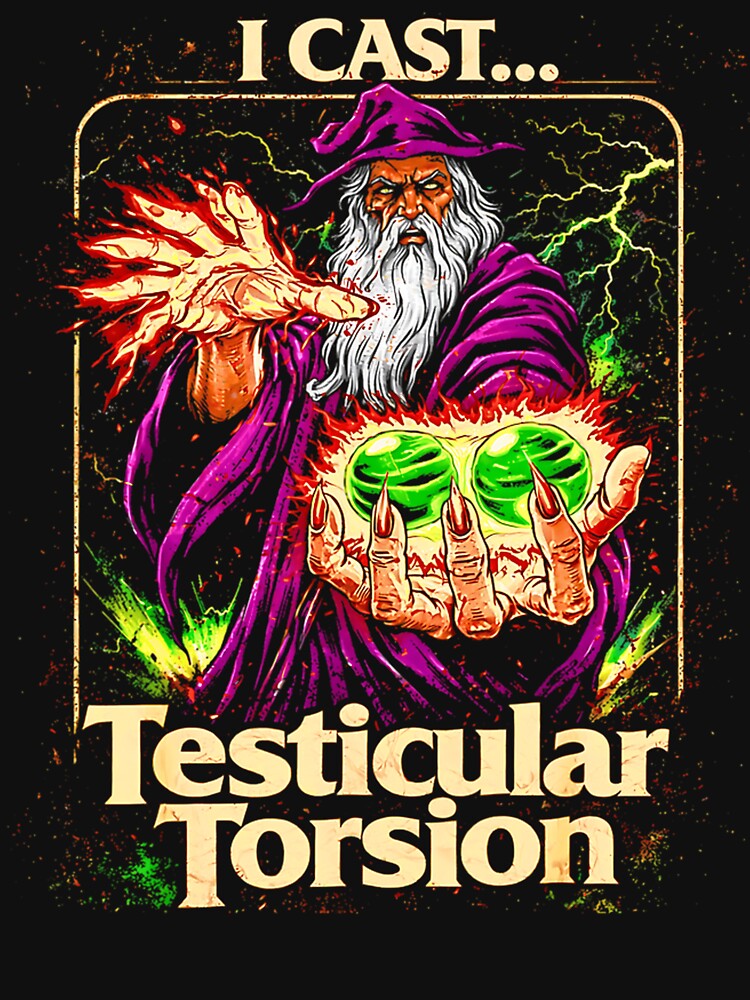 I Cast Testicular Torsion Funny Wizard Meme by Aleeesha