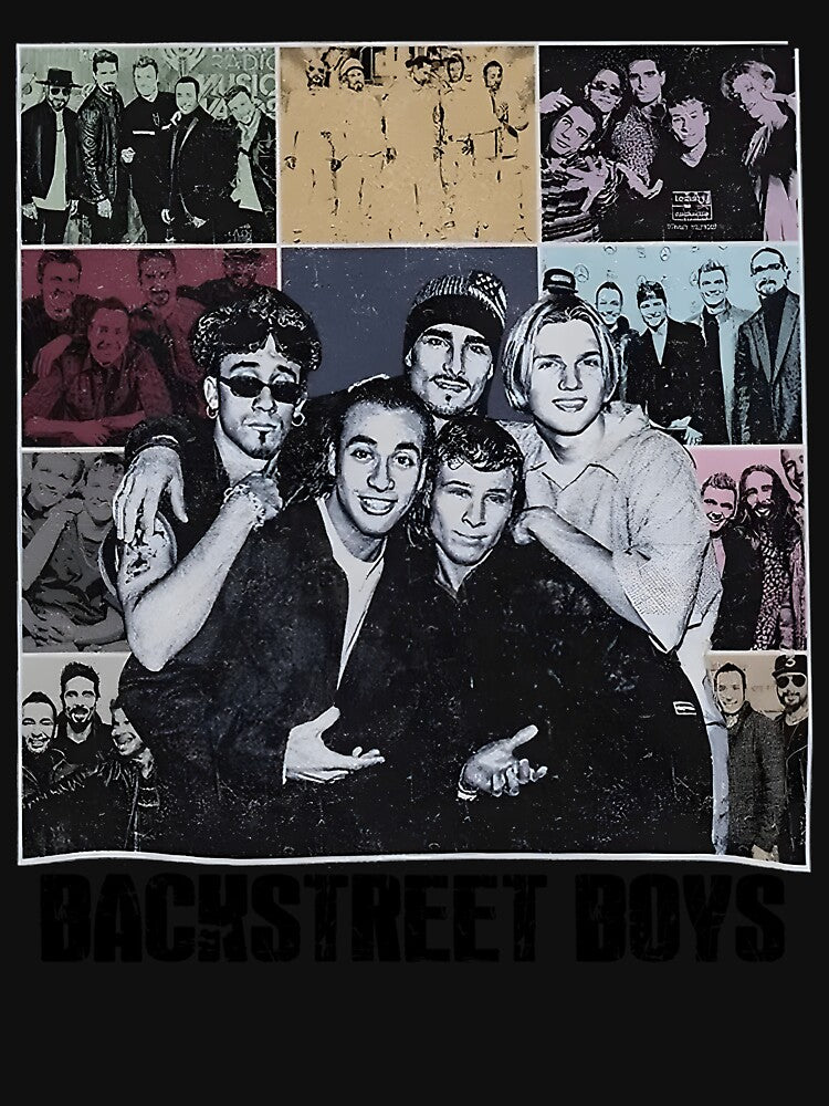 Backstreet Boys Retro 90s Vintage Memories Fan Art by serqeydoomunf