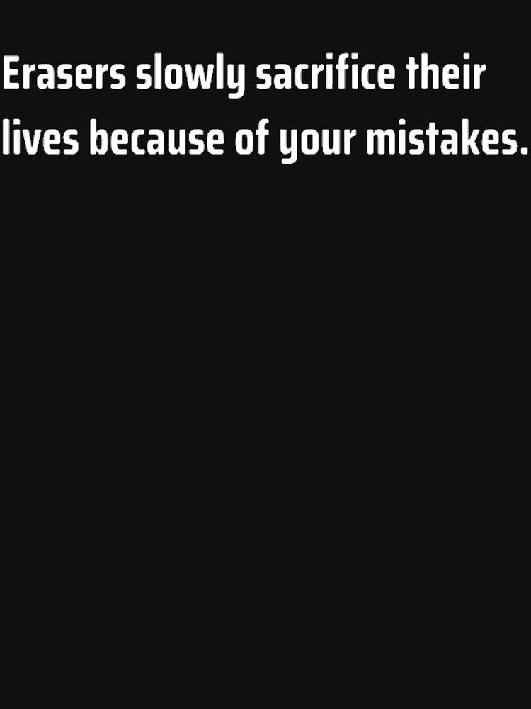 Erasers Are Loyal by TheUrbanStyle