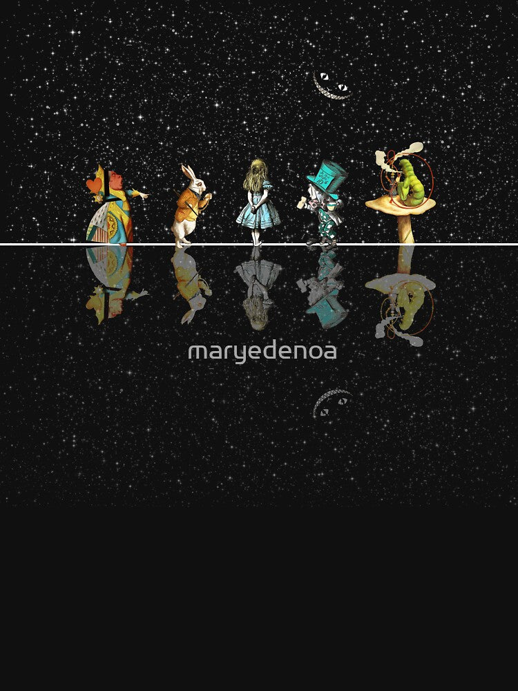 Wonderland Starry Night - Alice In Wonderland by maryedenoa