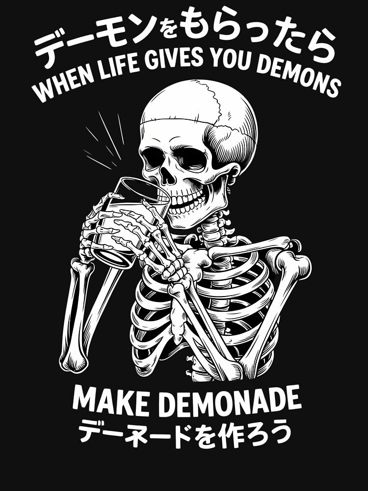 When Life Gives You Skeleton Demons Make Demonade Funny by waazwee6