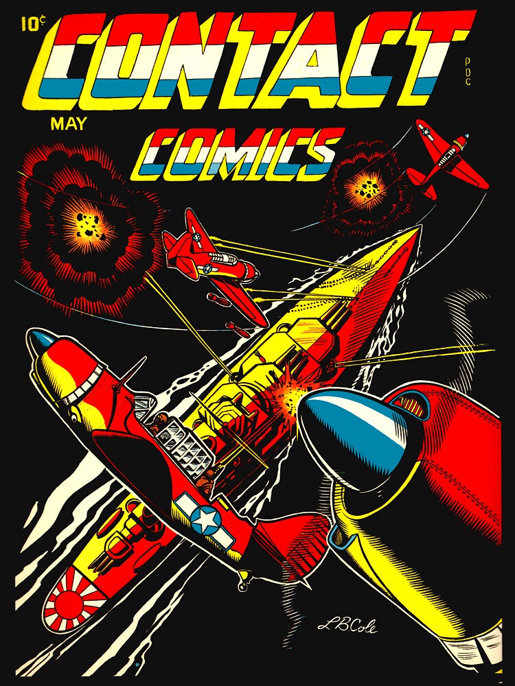 Vintage War Comic Cover by LB Cole by woodycompton
