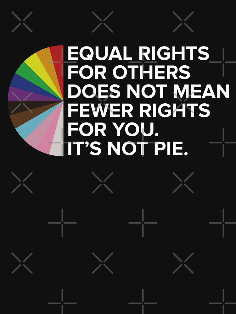 Equal Rights LGBTQIA+ Pride Awareness Inclusivity Ally by Queer Pride Shop