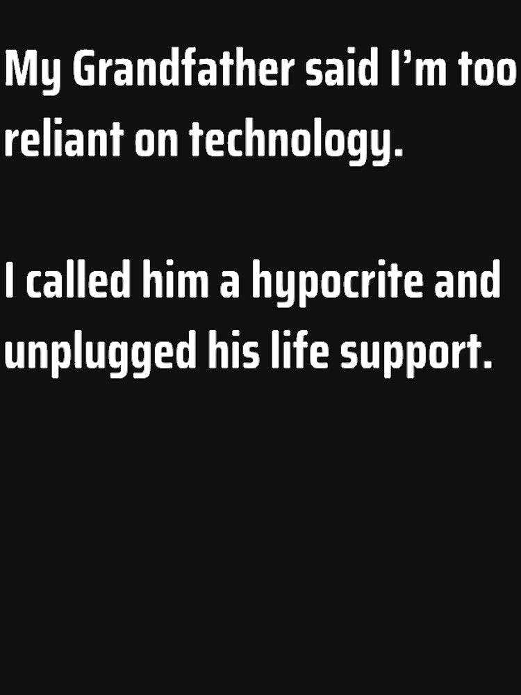 Too Reliant On Technology by TheUrbanStyle