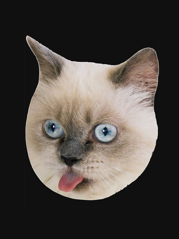Cat smail meme, Cat smail stickers, Cat smail shirt For Mom Dad Kids by yota habi