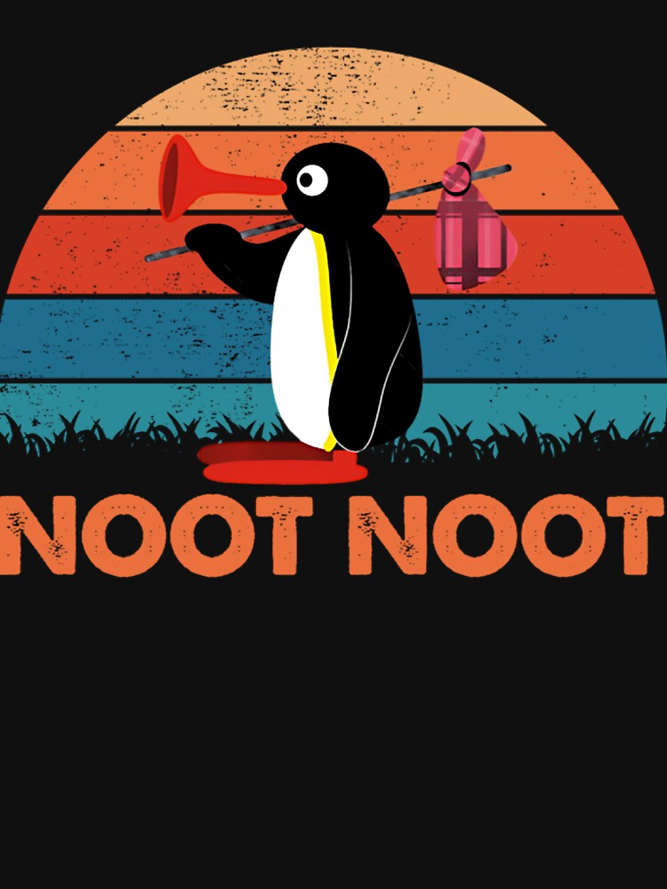 Noot Noot Pingu Retro Vintage Animal Cute by EdmundKoelpin
