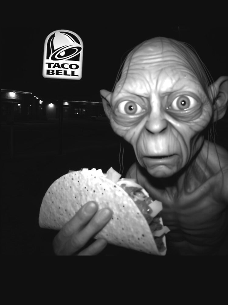 Gollum Taco Funny Dank Hobbit Meme by OmarGomez8