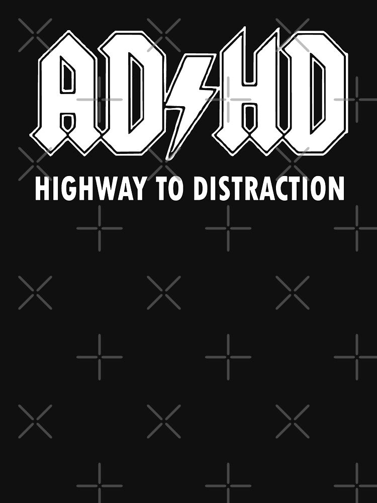 ADHD - ACDC pun by NomiBee