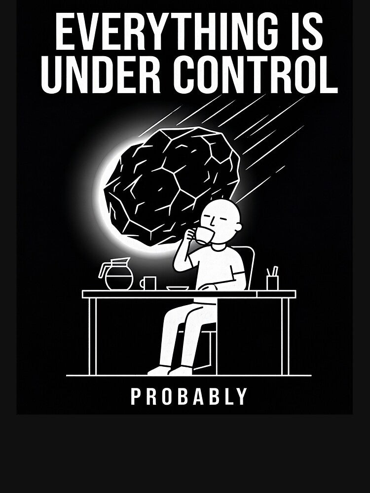 Everything Is Under Control Probably Dark Humor by apex.vibe