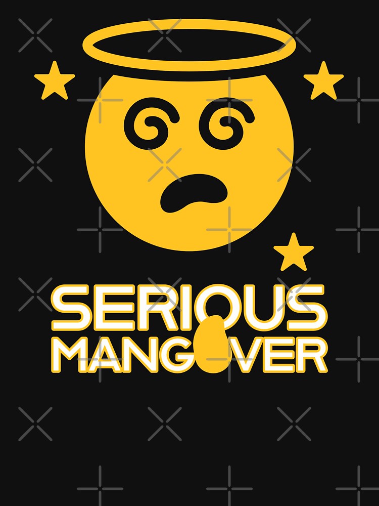 Serious Mangover Mango Pun Graphic Design by Andy Hilaire