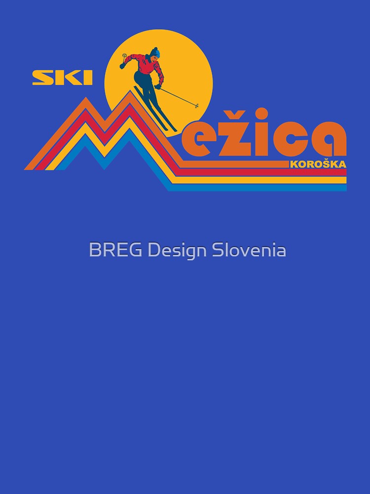 Ski Mežica: Retro Slovenia by BREG Design Slovenia