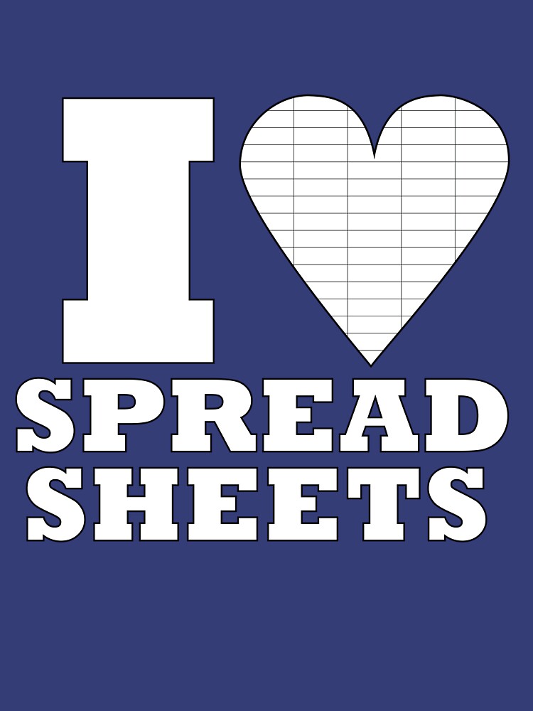 I Heart Spreadsheets by TheFairyCave