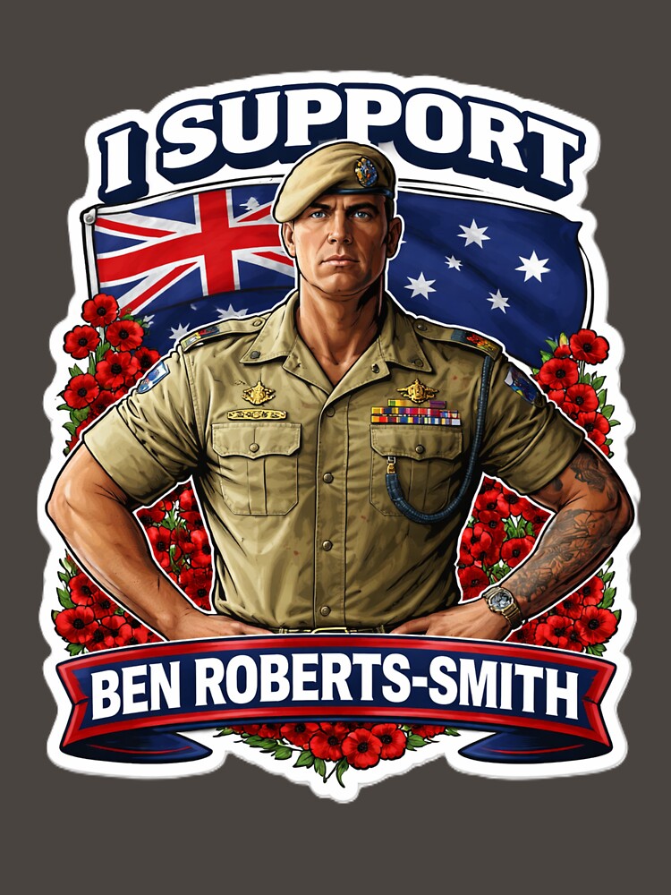 I Support Ben Roberts-Smith by Kirrindy Designs