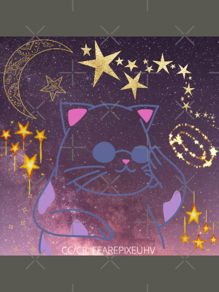 Space kitty/space cat by Fearepixeuhv