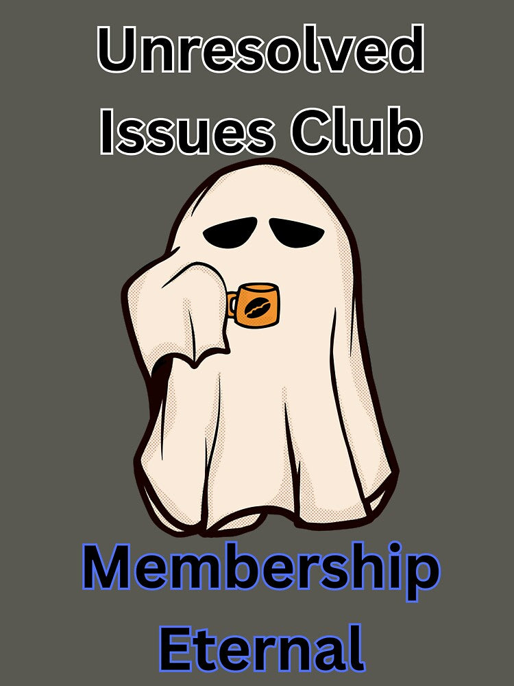 Dark Joke: Unresolved Issues Club Ghost by 4-Store