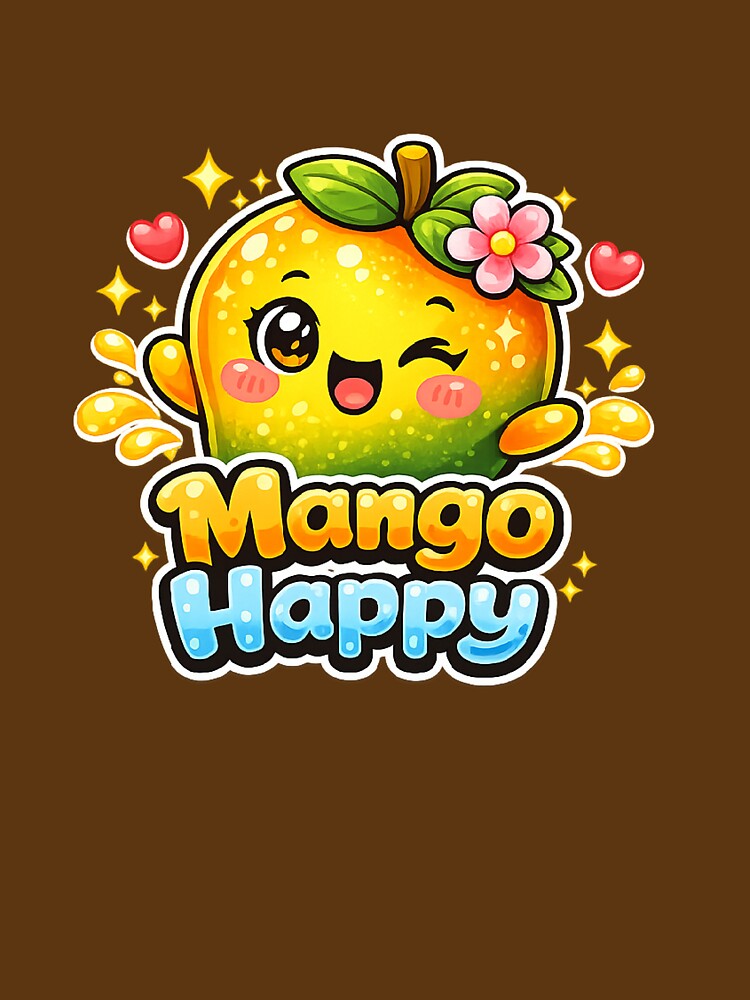 Mango Happy Kawaii – Cute Happy Mango by apanoracar