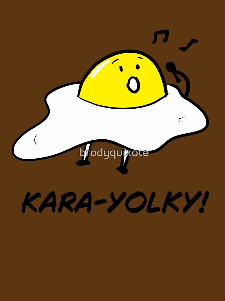 Funny Pun Egg Singing Karaoke by brodyquixote