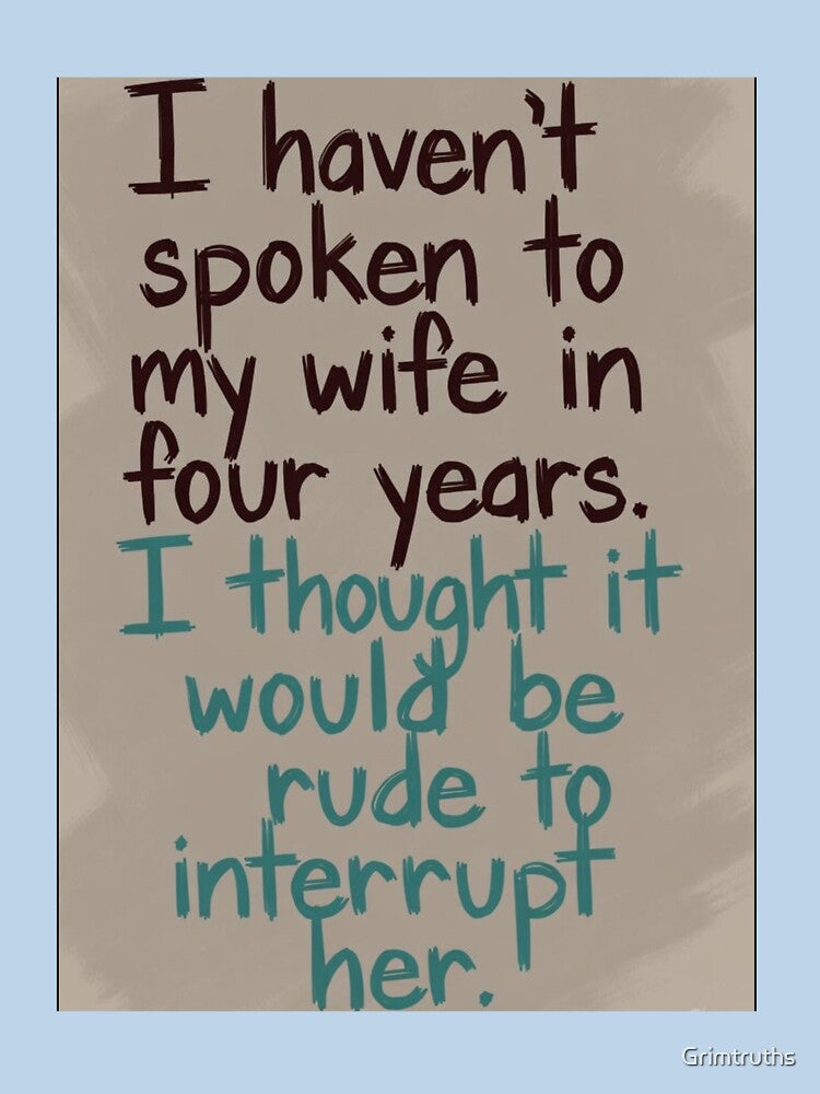 Dad joke, funny, wife, terrible jokes by Grimtruths