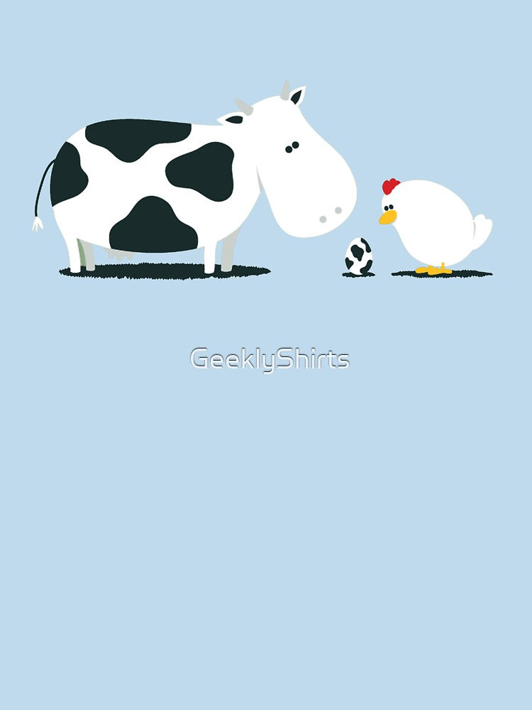 Cow & Chicken - T-shirt by GeeklyShirts