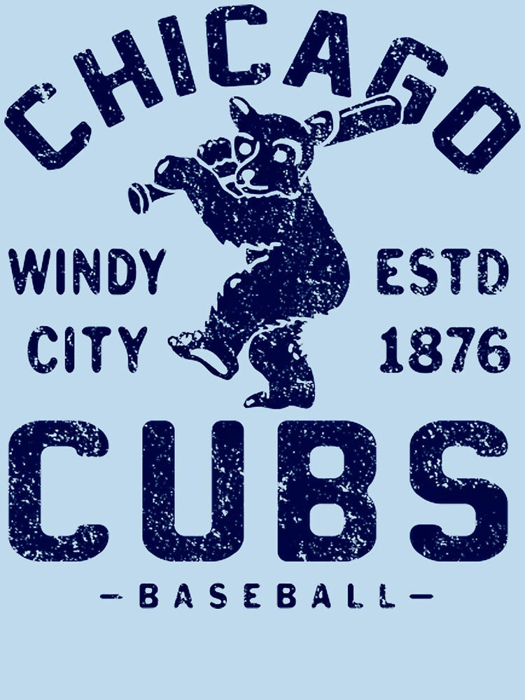CHICAGO-CUBS-RETRO-2-BY-BUCK-TEE-T-SHIRT by RobynBrownA