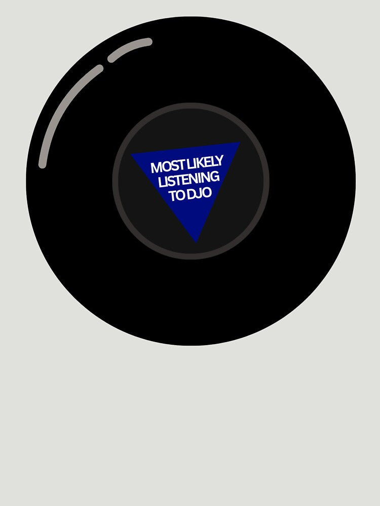 most likely listening to djo 8 ball shirt by foreignlands