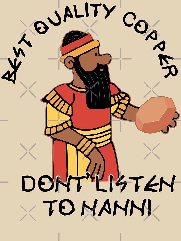 EA Nasir Nanni Complaint Tablet Copper Merchant Design by alltheprints