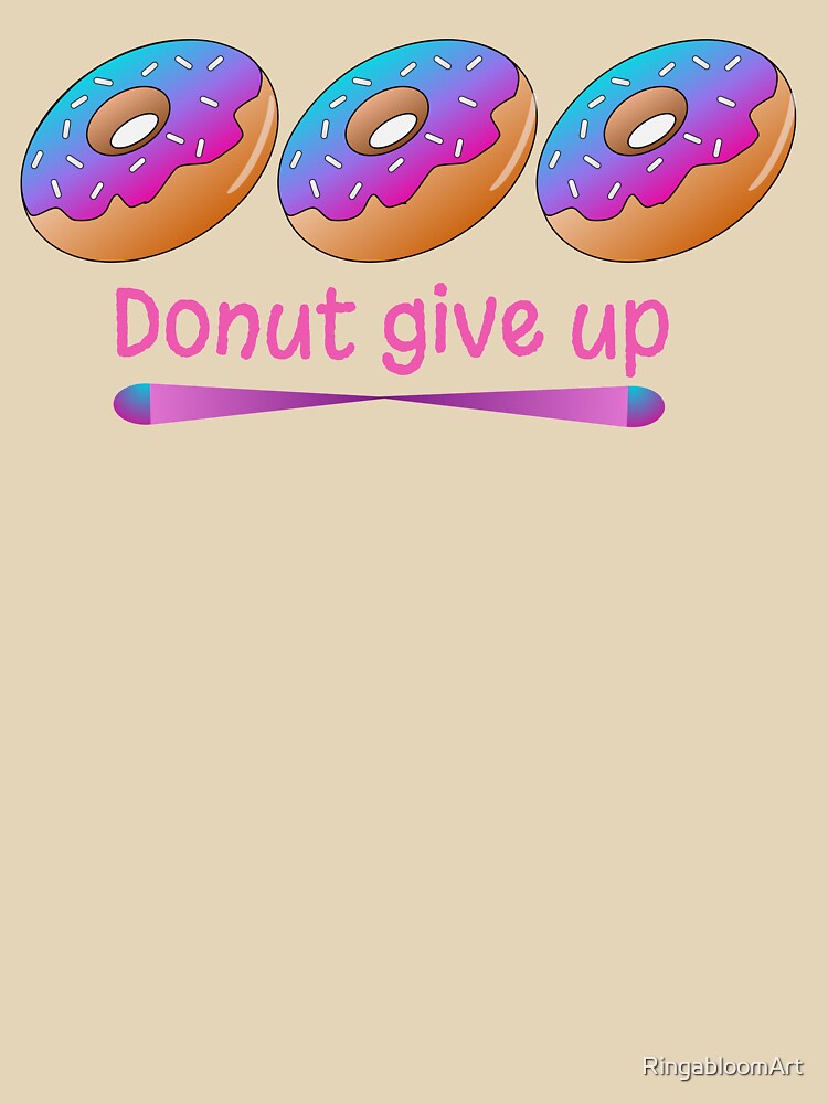 Donut give up by RingabloomArt