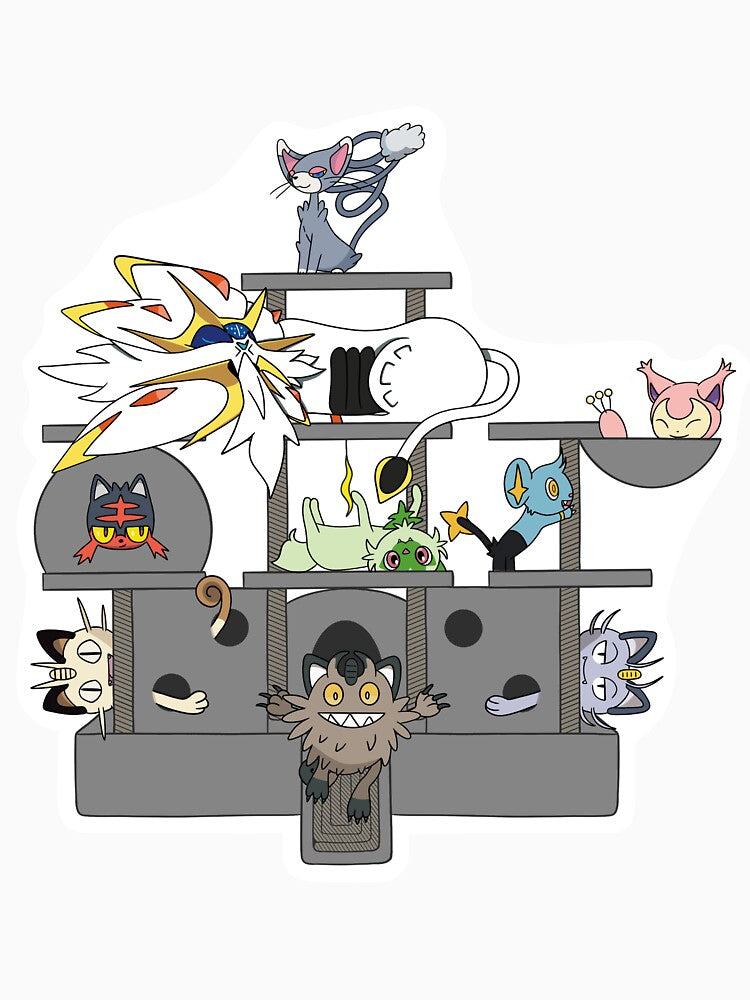 Kitty Tree (Catch ‘em All) by OnyxIllustrations