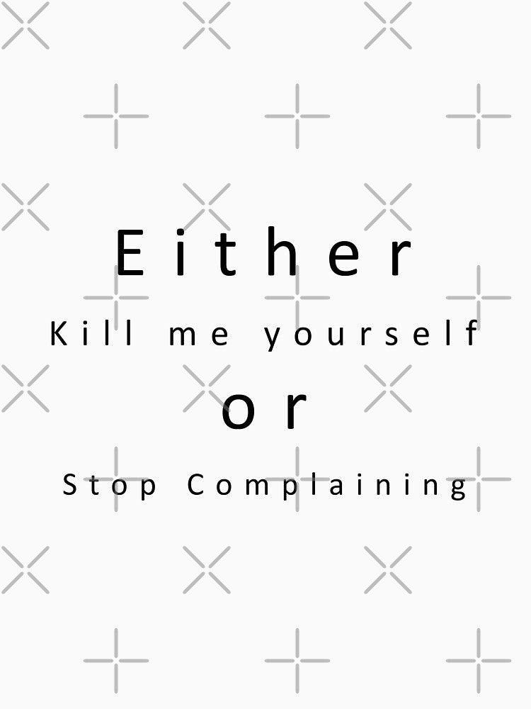 Stop Complaining by Frankie Mossolene