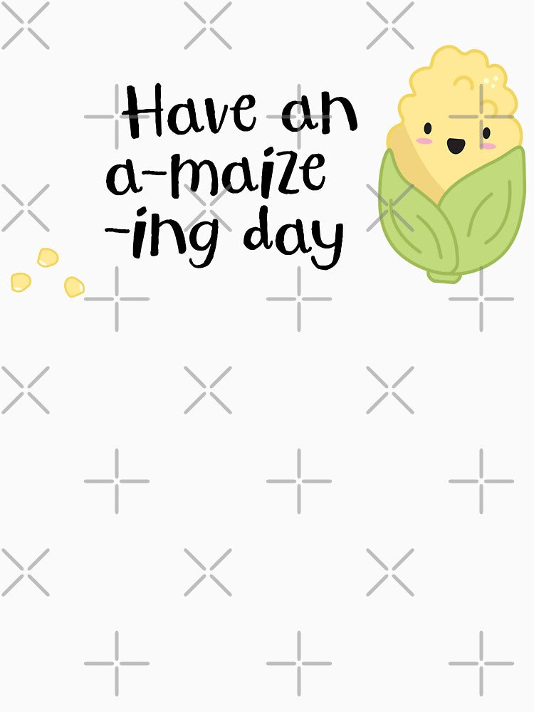 Maize wishing good day kawaii design by high5doodle