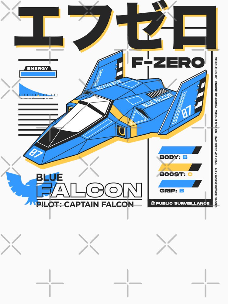 BLUE FALCON by Hiro-Yasuo