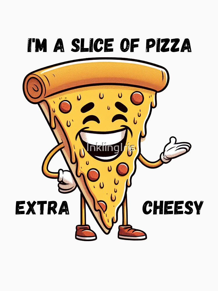 Cheesy Dad Joke Slice of Pizza by InklingIris