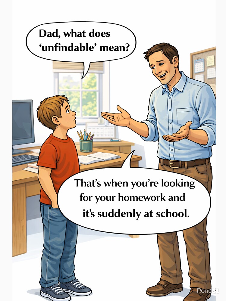 What Does “Unfindable” Mean? by Pond21