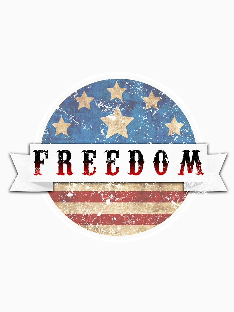 Freedom USA T-Shirt  for Men and Women by AllStarMerch
