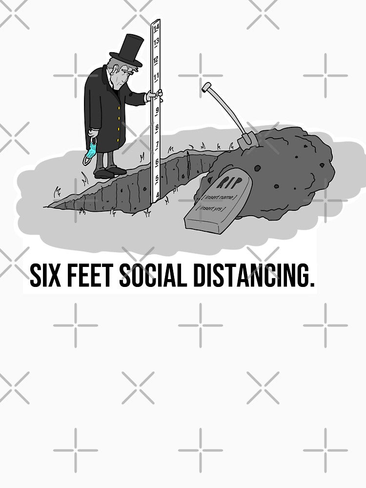 Six feet social distancing by Drenim8
